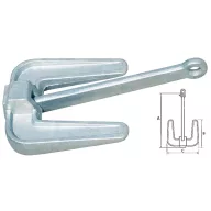 U-oblik tipl aluminij 10 kg GFN