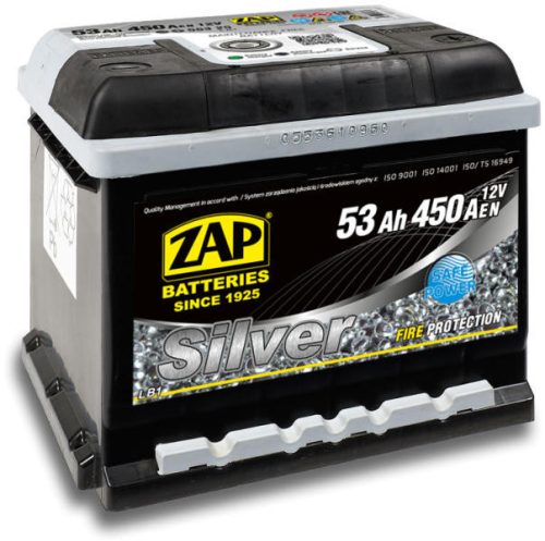 Akkumulátor ZAP Silver Premium 53 Ah