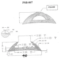 Gumeni profil TPE PSB007 bijeli SOL