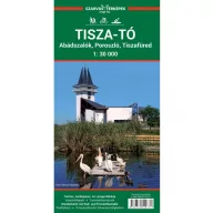Knjiga, turistička karta jezera Theiß