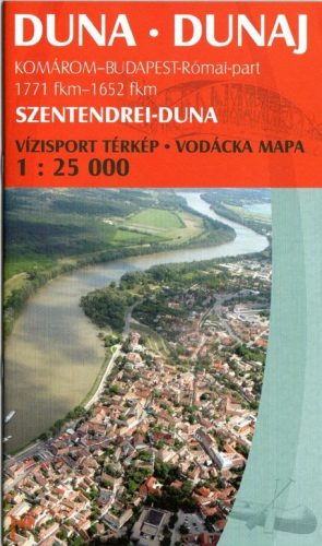 Könyv, Duna Komárom-Bp. turistatérkép