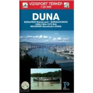 Knjiga, turistička karta Dunav Budapest-Dunaújváros