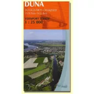 Knjiga, turistička karta Dunav Dunaújváros-Országhattar