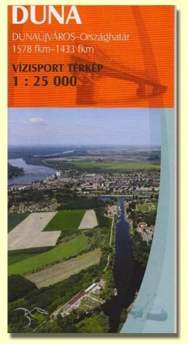 Könyv, Duna Dunaújváros-Országhatár turistatérkép