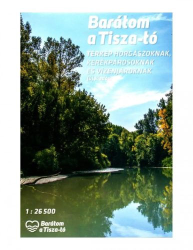 Könyv, Térkép Tisza-tó vízitúra térkép