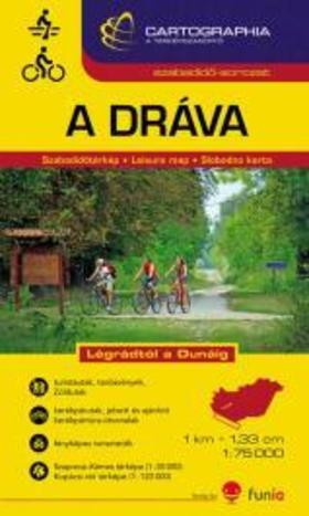 Könyv, Térkép Dráva DDNP