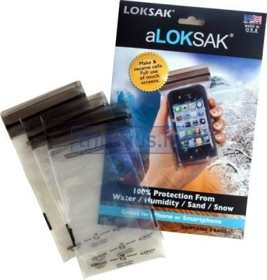 Vízhatlan tasak Loksak L-ALOK3-12X12 hármas csomag