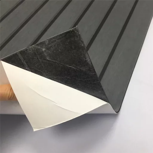 Podloga za čamac tamnosiva-crna 240x90x0,6 cm