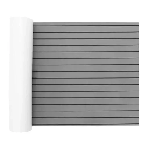Podloga za čamac svijetlosiva-crna 240x90x0,6 cm
