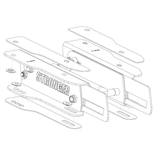 STRONGER hidraulična dizalica motora Jack Plate HL 2000 STR
