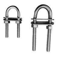 Vonószem 63 x 36 mm U alakú rozsdamentes Deluxe EVA
