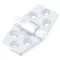 Plastični ravni ovjes bijeli 70x40 mm