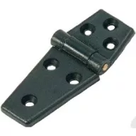 Plastični ravni šarnir crni 98x40 mm