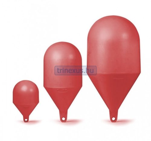 Bója jelölő gömbölyű piros 110 cm CTR