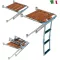 Voditelj platforme 3 stupnja metalni sklopivi 75x23cm