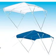 Bimini krov s 3 krakova plavi 180x130x140 cm