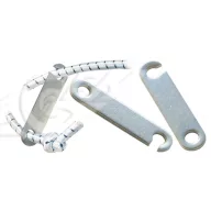 Zatezači užeta 4 mm 4 komada/set blister