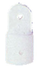 Bimini csővég 20 mm műag fehér GFN