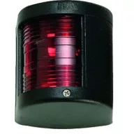 Svijetlo crvena LED 112,5°, crno kućište 