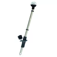 Okrogli bijeli potplat promjera 54 cm s označenim bijelim