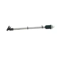 Okrogli crni potplat promjera 60 cm s baterijom n,-zastava