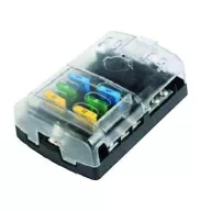 Osiguračka ploča 6 komada s poklopcem 125x85 mm EVA