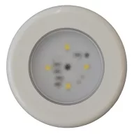   Stropna svjetiljka za kabinu s 4 LED diode od metala i bijele plastike