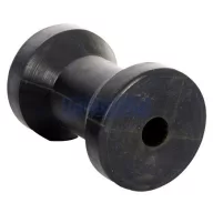 Crna kvadratna potpornja za prikolicu 120x80 mm