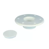   Podnožje za pričvršćivanje na stol od bijele plastike 10 mm