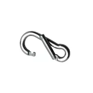 Karabiner s asimetričnim otvorom, nehrđajući čelik 12 mm