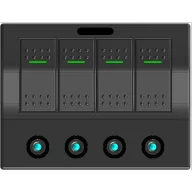 Elektronička upravljačka ploča 4 pojedinačno EVA