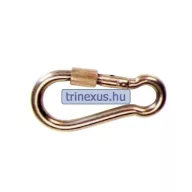 Karabiner s vijkom od nehrđajućeg čelika 10X100