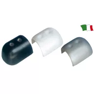 Plastični završetak gumene trake 60 mm u crnoj boji