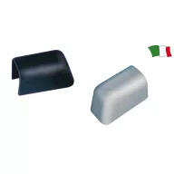 Plastični završetak gumene trake 40 mm u crnoj boji