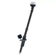   Körfény fehér LED süllyeszthető eloxált fekete 54 cm EVA