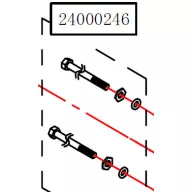   Haswing Cayman B55,T55, B55 GPS, B80 GPS par motora pričvrsnih vijaka HSW