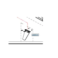 Haswing skeg za Cayman B80, B101 GPS Protruar G motore HSW