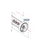 Haswing Cayman B80 B101 GPS kućište stezaljke osovine HSW
