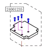 Haswing Cayman B55 PCB Elektronički komplet novi