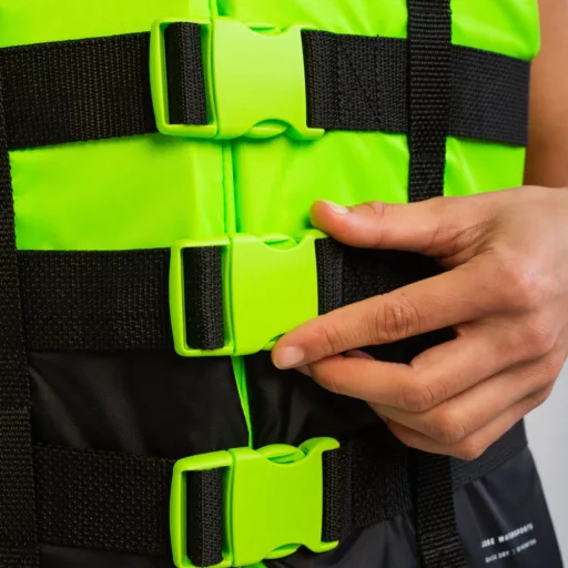 Prsluk za spašavanje Jobe 4 kopče prsluk za plivanje neonski