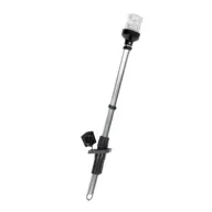 Kružnica bijeli aluminij ECO 54 cm, zastava, crna