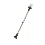   Bijeli krug promjera 62 cm s bijelim postoljem, držač za zastave