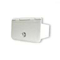 Pretinac za pohranu za HIFI bijeli ABS 285x180x250