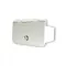 Pretinac za pohranu za HIFI bijeli ABS 285x180x250