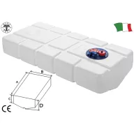   Rezervoar goriva u obliku kline za ugradnju 86 litara 107x50x15-23 cm
