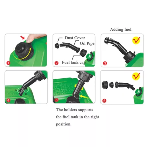 Posuda za gorivo dizel s lijevkom Seaflo 10 l