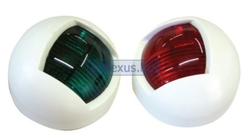 Fény LED oldal zöld és piros párban, fehér műag EVA
