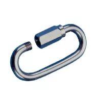 Otvoriti kariku lanca, nehrđajući čelik 22x69 mm