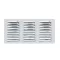 Metalna ventilacijska ploča 360 x 185 mm