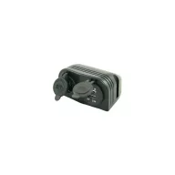 Upaljač za cigarete 12 V i dvostruki USB priključak EMS